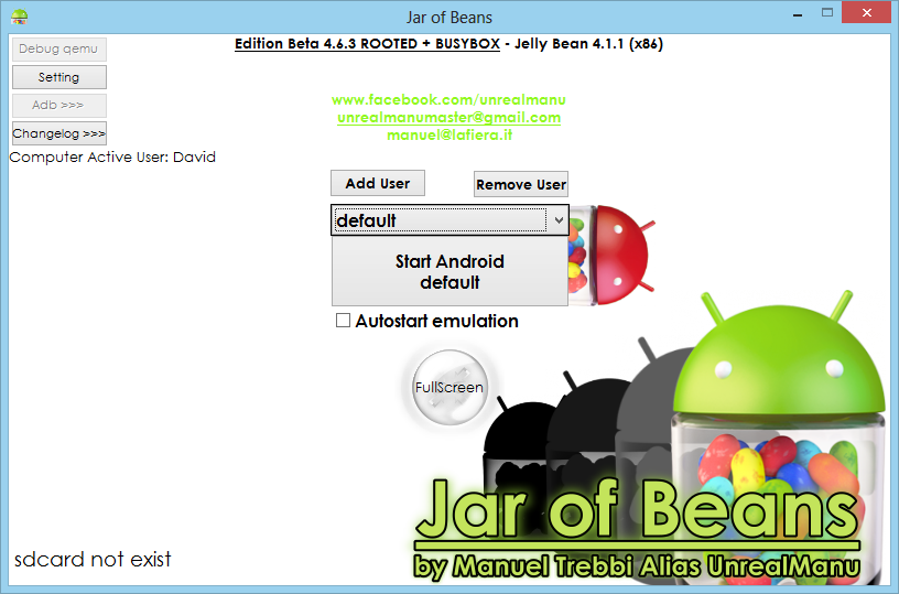 Jar of beans android emulator for windows 7 free download 32 bit